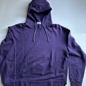 John Elliott Oversized/Cropped Hoodie - Purple - Size 5 (XXL)